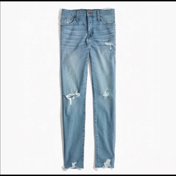 Madewell- 9” High-rise Skinny Jean - Picture 2 of 8